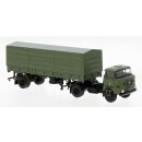 Brekina 71205 IFA W 50 PP-Sattelzug, 1965, NVA,...