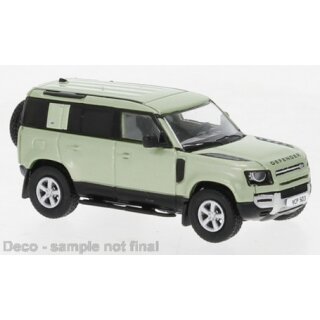Brekina PCX870389 Land Rover Defender 110, metallic grün, 2020  Maßstab: 1:87