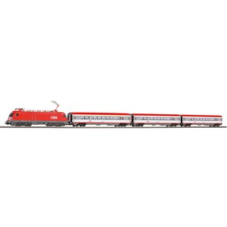 Piko 96947 Spur H0 Start-Set Taurus ÖBB mit 3 IC Personenwagen