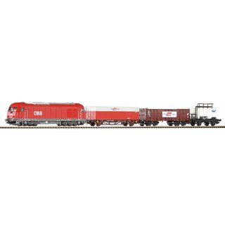 Piko 96948 Spur H0 Start-Set Herkules ÖBB mit 3 Güterwagen