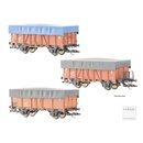 Hädl 115514 Sammlerset #5: offene Wagen mit Plane,...
