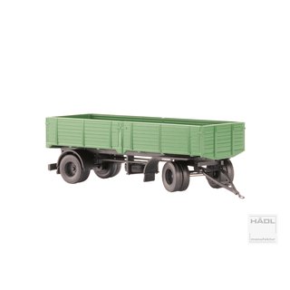 Hädl 125040-08  Wiewald-Anhänger HL120/2, grün  Maßstab: TT