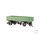 Hädl 125040-08  Wiewald-Anhänger HL120/2, grün  Maßstab: TT
