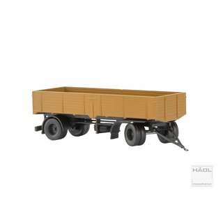 Hädl 125040-14  Wiewald-Anhänger HL120/2, braun  Maßstab: TT