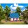 Faller 195601 Promotion-Set Bastelhaus (weiß/grau) Spur H0