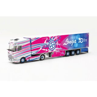 Herpa 315357 DAF XG+ Kühlkoffer-Sattelzug, Longa (I)  Maßstab 1:87