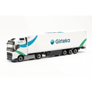 Herpa 316460 Volvo FH Gl. XL 2020 Kühlkoffer-Sattelzug, Girteka (LIT)  Maßstab 1:87