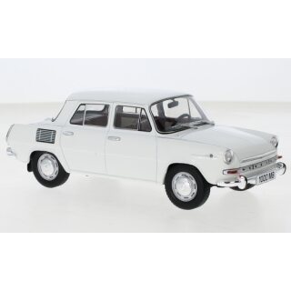 WhiteBox WB124162  Skoda 1000 MB, weiß, 1968  Maßstab: 1:24