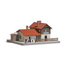 Busch 1951 Bahnhof Rothenstadt mit Wellblechschuppen und...