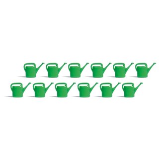 Busch 7751 Mini-Set: 12 Gießkannen  Spur H0