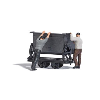 Busch 12451 A-Set: Lore leeren  Spur H0
