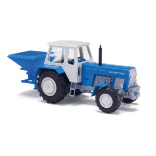 Busch 42858 Fortschritt ZT303 mit Düngemittelstreuer D 028/4, 1967  Maßstab 1:87