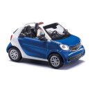 Busch 50779 Smart Fortwo Cabrio mit Fahrer und...
