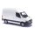Busch 54000 MB Sprinter kurz, HD, Kastenwagen, 2018, weiß  Maßstab 1:87