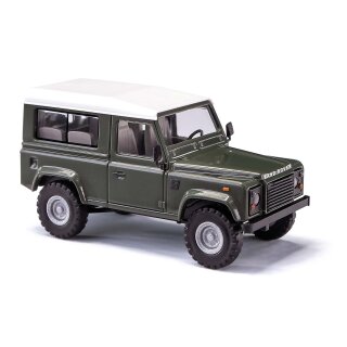 Busch 54302 Land Rover Defender 90, grün, 1983  Maßstab 1:87