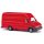 Busch 89114 Iveco Daily, Kasten, Rot  Maßstab 1:87