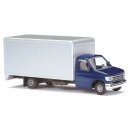 Busch 89116 Ford E 350 Kasten, Blau/Lichtgrau, 1992...