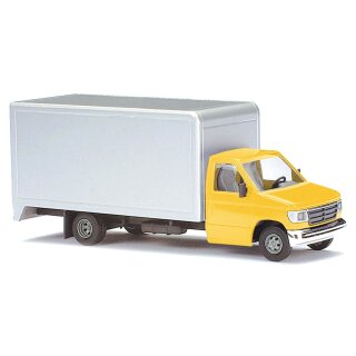 Busch 89117 Ford E 350 Kasten, Gelb/Lichtgrau, 1992  Maßstab 1:87