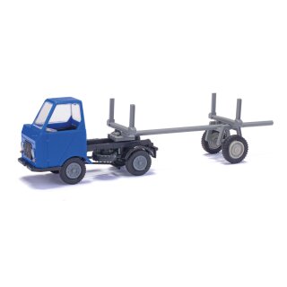 Busch 210003701 Multicar M22, Nachläufer, blau/grau  Maßstab 1:87