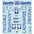 TL Decals 2389  Lackharze aus Zwickau  Maßstab 1:87