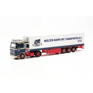 Herpa 316736 Scania 143 SL Kühlkoffer-Sattelzug, Wolter Koops (NL)  Maßstab 1:87