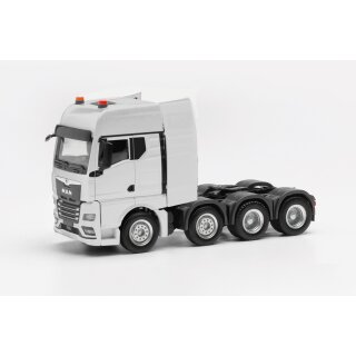 Herpa 316958 MAN TGX GX Schwerlastzugmaschine, luftgefedert, weiß  Maßstab 1:87