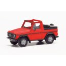 Herpa 420860-002 Mercedes Benz  G-Modell Cabrio, rot...