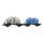 Hornby HR6592 2-tlg. Set 2-achs. Silowagen Reihe Ucs, VTG, DR, Ep. IV  Spur H0