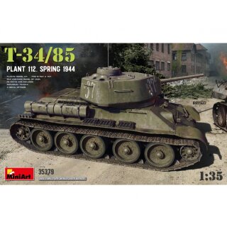 MiniArt 550035379 Maßstab: 1:35 T-34/85 Plant.112 Frühjahr 1944