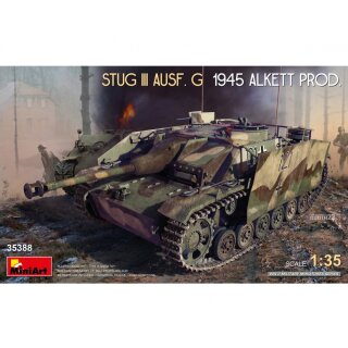 MiniArt 550035388 Maßstab: 1:35 Dt. STUG III Ausf.G 1945 Alkett