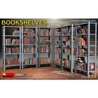 MiniArt 550035654 Maßstab: 1:35 Bücherregale (6)