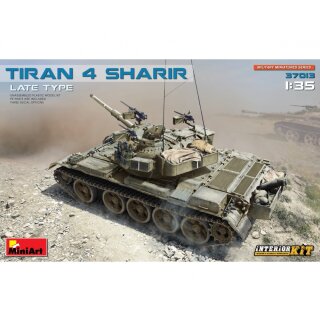 MiniArt 550037013 Maßstab: 1:35 Tiran 4 Sharir Späte Pro. Interieur