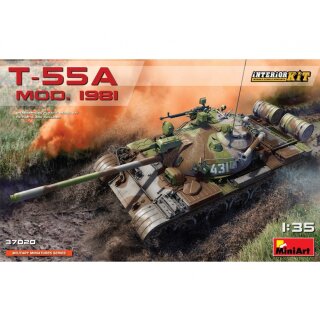 MiniArt 550037020 Maßstab: 1:35 T-55A Mod. Panzer 1981 Interieur