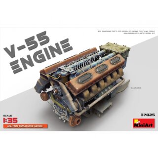 MiniArt 550037025 Maßstab: 1:35 V-55 Motor  für T-55