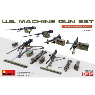 MiniArt 550037047 Maßstab: 1:35 US Maschinengewehr Set (6)