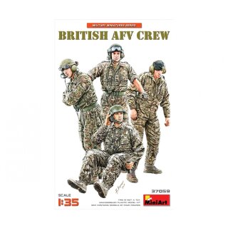 MiniArt 550037059 Maßstab: 1:35 Fig. Brit  Panzerbesatzung (4)