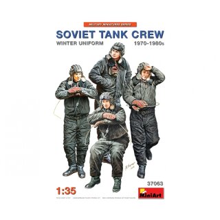 MiniArt 550037063 Maßstab: 1:35 Fig. Sov. Panzerbesatzung, Winter, 1970-80s