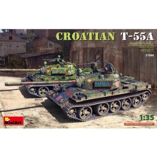 MiniArt 550037088 Maßstab: 1:35 T-55A Kroatien