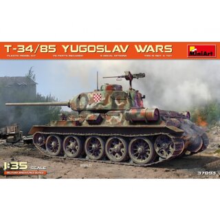 MiniArt 550037093 Maßstab: 1:35 T-34/85 Jugoslawien Krieg
