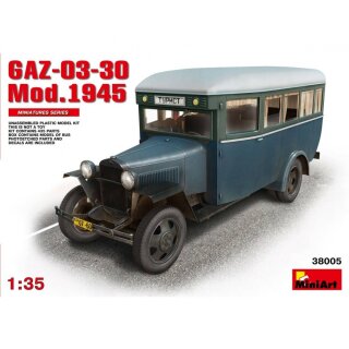 MiniArt 550038005 Maßstab: 1:35 GAZ-03-30 Bus Mod. 1945