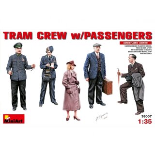 MiniArt 550038007 Maßstab: 1:35 Fig. Tram Personal m.Fahrgäst. (5)