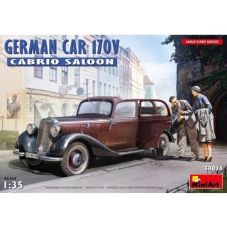 MiniArt 550038016 Maßstab: 1:35 Dt. PKW MB Typ 170V Cabrio