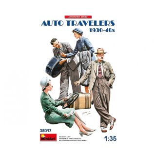 MiniArt 550038017 Maßstab: 1:35 Fig. Autoreisende 1930-40s (4)