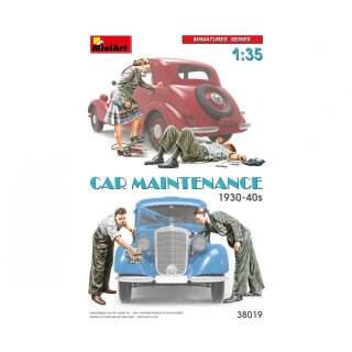 MiniArt 550038019 Maßstab: 1:35 Fig. Auto-Wartung 1930-40s
