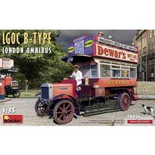 MiniArt 550038021 Maßstab: 1:35 London Omnibus LGOC Typ B