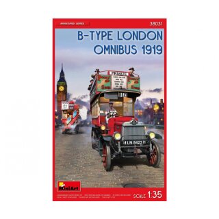 MiniArt 550038031 Maßstab: 1:35 London Omnibus Typ B 1919