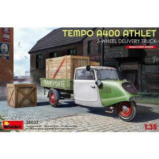 MiniArt 550038032 Maßstab: 1:35 Tempo A400 Athlet 3-Rad Transporter