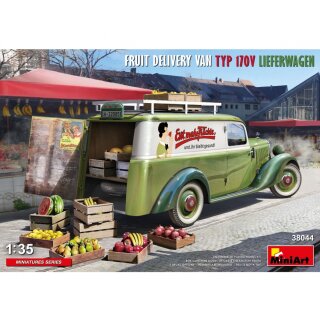 MiniArt 550038044 Maßstab: 1:35 Lieferwagen Typ  MB 170V Obsthandel
