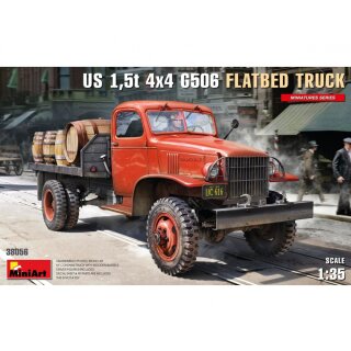 MiniArt 550038056 Maßstab: 1:35 US 1,5t 4x4 G506 Pritschen-LKW