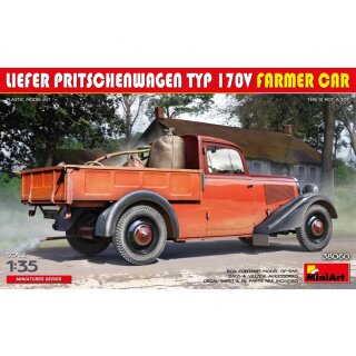 MiniArt 550038060 Maßstab: 1:35 Lieferwagen Typ 170 Pritsche Landw.